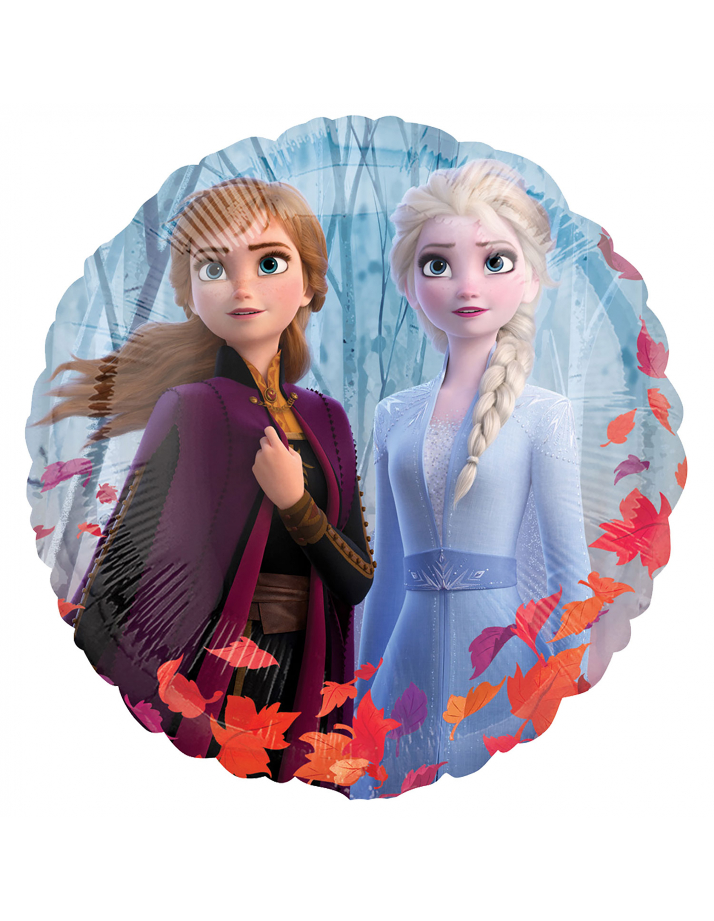 Palloncino Frozen II Elsa ed Anna